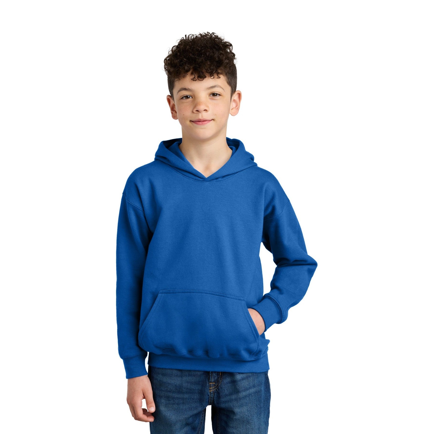 Gildan-Gildan® Youth Softstyle® Midweight Fleece Hoodie SF500B-MedTech-5